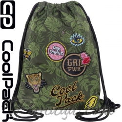 Cool Pack Sprint Спортна торба Badges G Green B73157 Cool Pack Sprint Спортна торба Badges G Green B73157